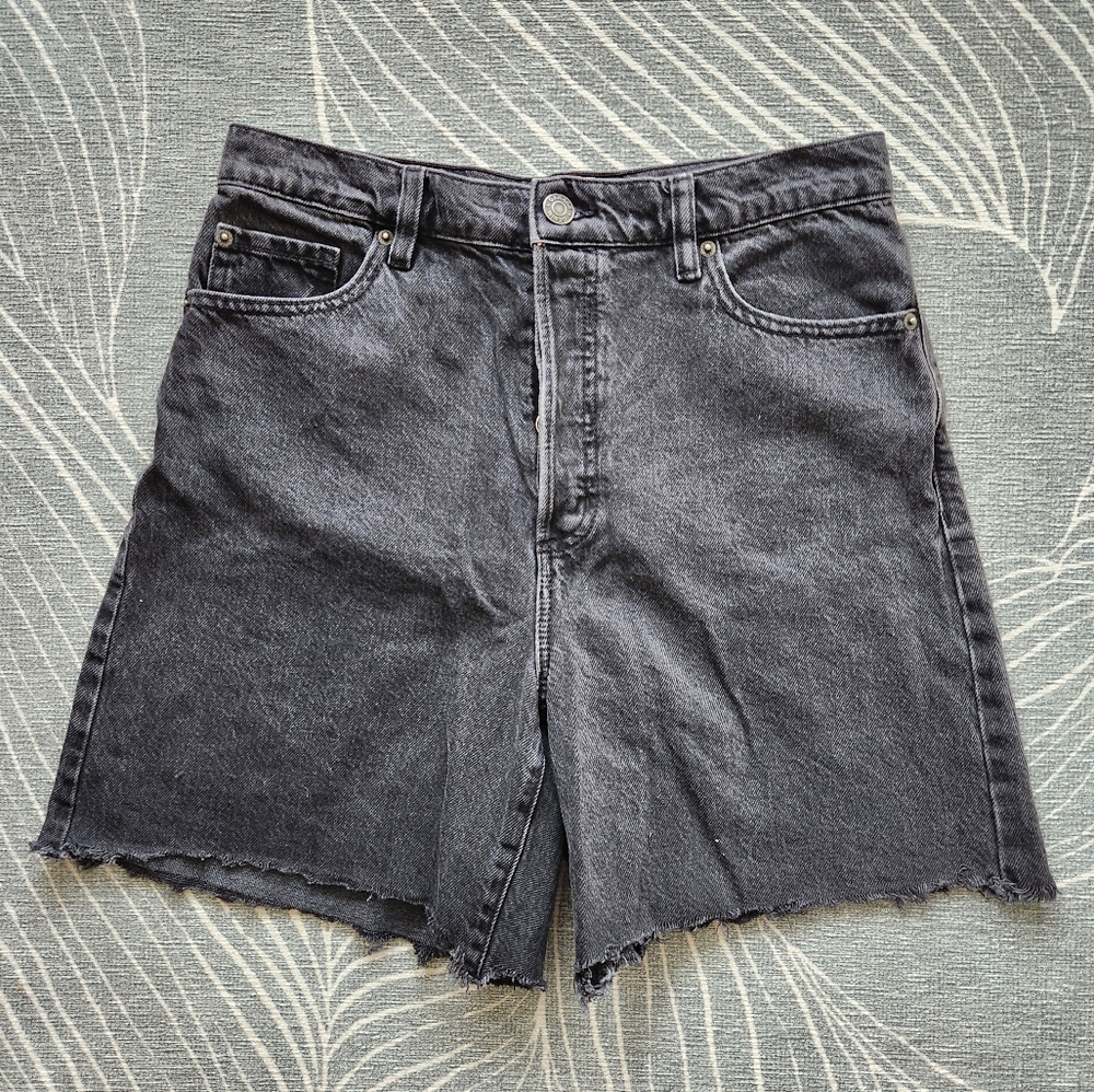 Dark Wash Denim Shorts